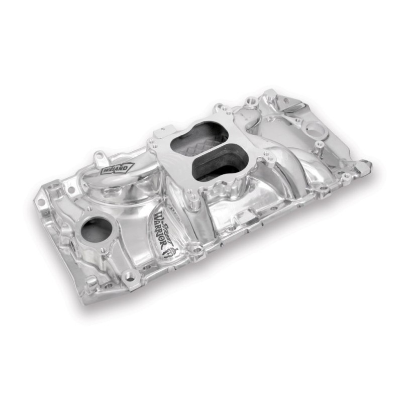 MANIFOLD - BIG BLOCK CHEVROLET BBC SPREAD BORE OVAL - POLISH Weiand 8123P