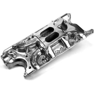FORD V8 289 302 1964-1985 COLLECTEUR D ADMISSION ALUMINIUM POLIE Street Warrior Intake Ford Small Block Polished Finish Weiand 8