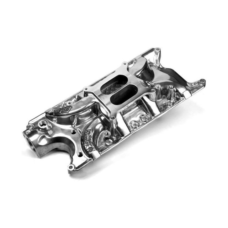 FORD V8 289 302 1964-1985 COLLECTEUR D ADMISSION ALUMINIUM POLIE Street Warrior Intake Ford Small Block Polished Finish Weiand 8