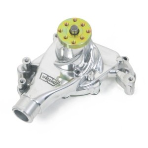 SMALL BLOCK CHEVROLET SBC LONG ACTION + WATER PUMP - POL Weiand 9240P