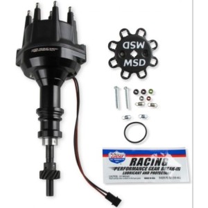 FORD V8 289 302 DISTRIBUTEUR D ALLUMAGE NOIR Black Small Diameter Distributor w/Steel Gear