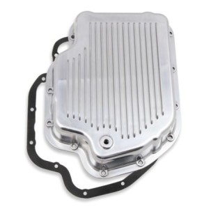 GM CHEVROLET CARTER DE BOITE DE VITESSES BOITE AUTOMATIQUE TH400 ALUMINIMUM POLI transmission oil pan polished MR GASKET 9796PMR