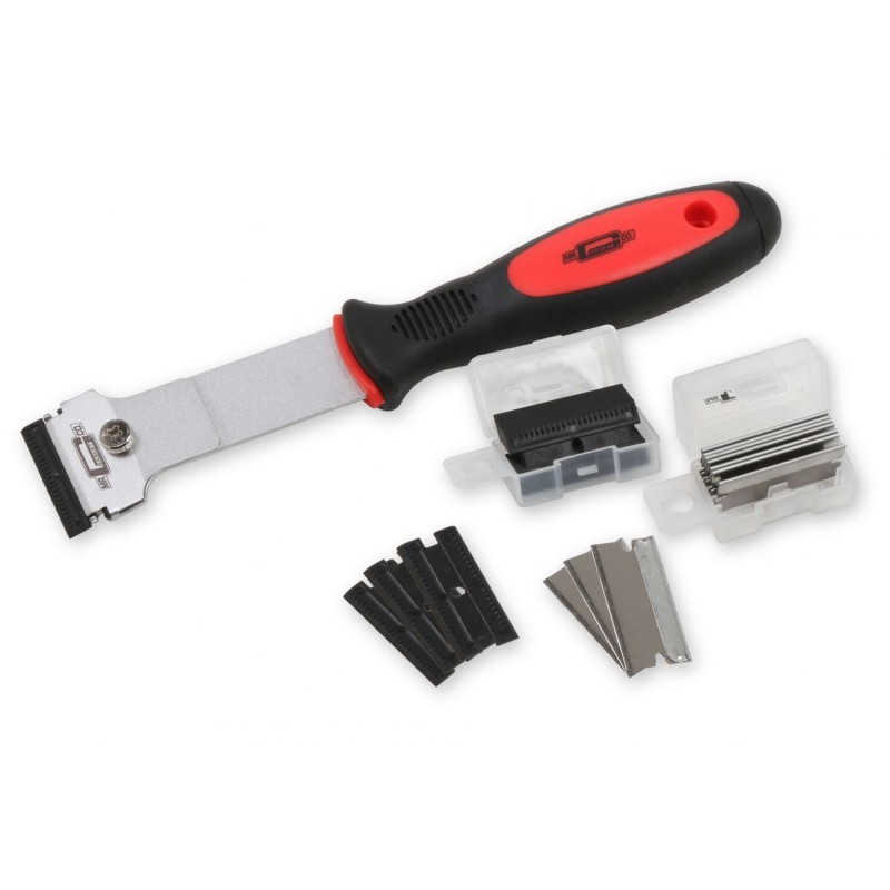 GRATTE PLAN DE JOINT Gasket Scraper with Non-Marring & Razor Blades Mr Gasket 33270G