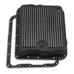 GM CHEVROLET CARTER DE BOITE DE VITESSES BOITE AUTOMATIQUE TH700R4 4L60 4L60E ALUMINIMUM NOIR transmission oil pan black MR GASK