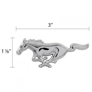 FORD MUSTANG running horse emblem DANIEL CARPENTER F3ZZ-6113208-EM