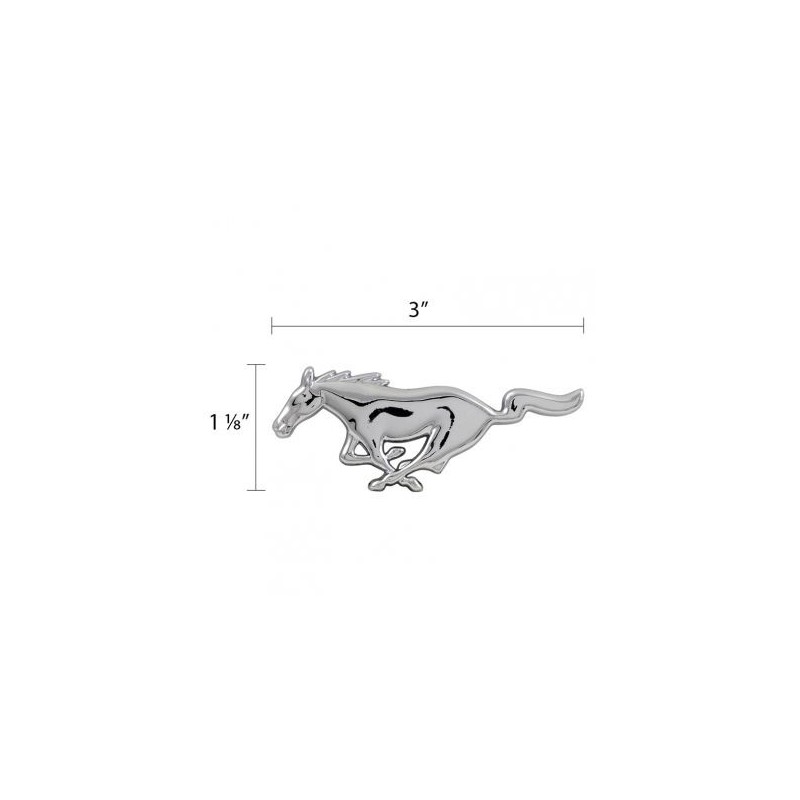 FORD MUSTANG running horse emblem DANIEL CARPENTER F3ZZ-6113208-EM