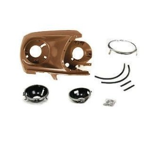 FORD MUSTANG 1969 SUPPORT OPTIQUE CUVELAGE DE PHARE FEU FOND DE LAMPE SOCLE DE LOGEMENT AVANT DROIT COTE PASSAGER headlamp bucke