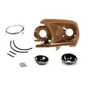 FORD MUSTANG 1969 SUPPORT OPTIQUE CUVELAGE DE PHARE FEU FOND DE LAMPE SOCLE DE LOGEMENT AVANT GAUCHE COTE CONDUCTEUR headlamp bu