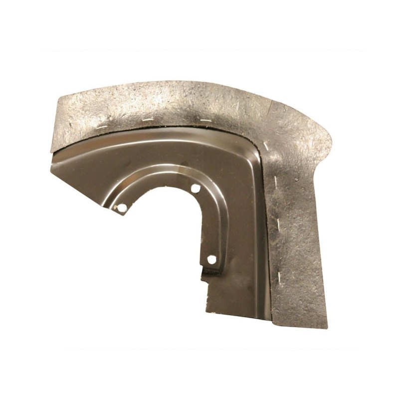 FORD MUSTANG 1964-1966 PAROIT ANTI PROJECTION AVANT DROITE Deluxe Splash Shield Right Front SCOTT DRAKE C5ZZ-16102-AR
