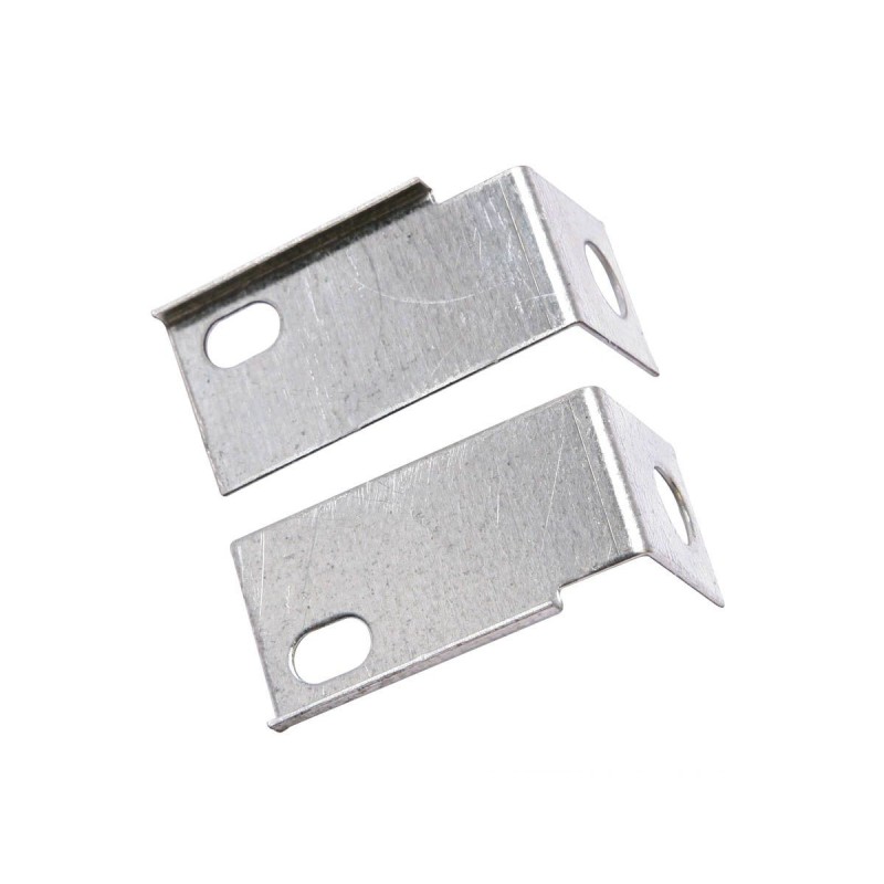 FORD MUSTANG 1967-1968 PAIRE DE SUPPORTS D AILES AVANT FIXE DERRIÈRE PAROIS ANTI PROJECTION rear splash shield support brackets