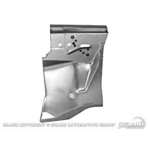FORD MUSTANG 1971-1973 PAROI COMPARTIMENT MOTEUR ARRIERE GAUCHE COTE CONDUCTEUR Rear fender left hand SCOTT DRAKE M427LH