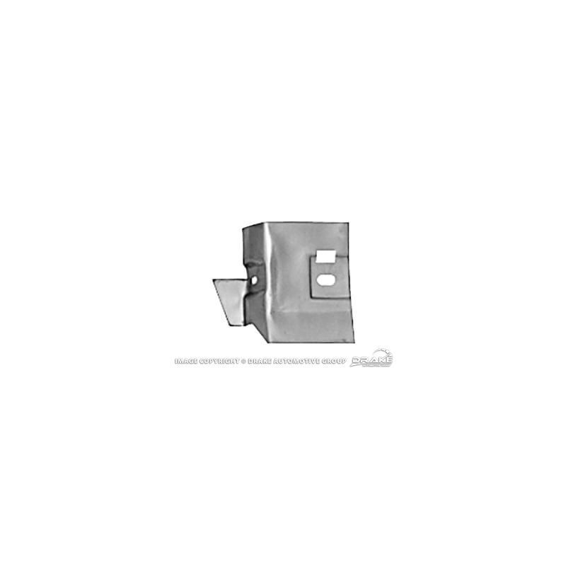 FORD MUSTANG 1964-1966 TOLE DE LIAISON DROITE ENTRE PAROIE COMPARTIMENT MOTEUR ET BLOC CHEMINEE Inner fender Apron bracket Right