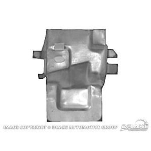 FORD MUSTANG 1969-1970 TOLE DE LIAISON GAUCHE ENTRE PAROIE COMPARTIMENT MOTEUR ET BLOC CHEMINEE Inner fender Apron bracket Left