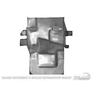 FORD MUSTANG 1969-1970 TOLE DE LIAISON DROITE ENTRE PAROIE COMPARTIMENT MOTEUR ET BLOC CHEMINEE Inner fender Apron bracket Right