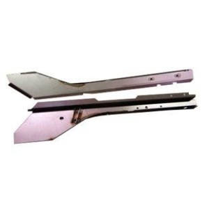 FORD MUSTANG 1965-1970 RAIL LONGERON AVANT GAUCHE 2 PIECES Front frame rail 2 pieces Left hand SCOTT DRAKE MC124FLH