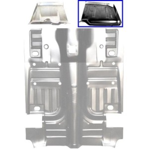 FORD MUSTANG 1964-1968 REMONTE DE PLANCHER PARE FEU PASSAGER AVANT DROIT Front floor extensions 22 inch wide 18 inch large Right
