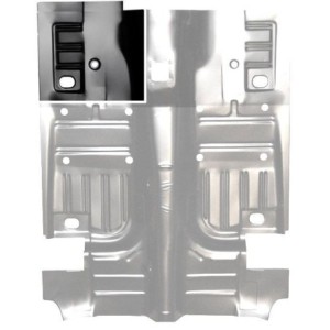 FORD MUSTANG 1964-1973 PLANCHER CONDUCTEUR AVANT GAUCHE PARTIEL floor pans long front 24 inch wide 22 1/2 inch large Left hand S