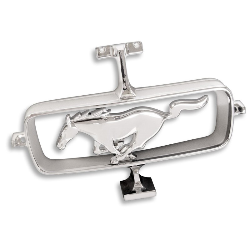 FORD MUSTANG 1965 EMBLEME CHEVAL DE GRILLE DE CALANDRE Grill coral SCOTT DRAKE C5ZZ-8213-AR