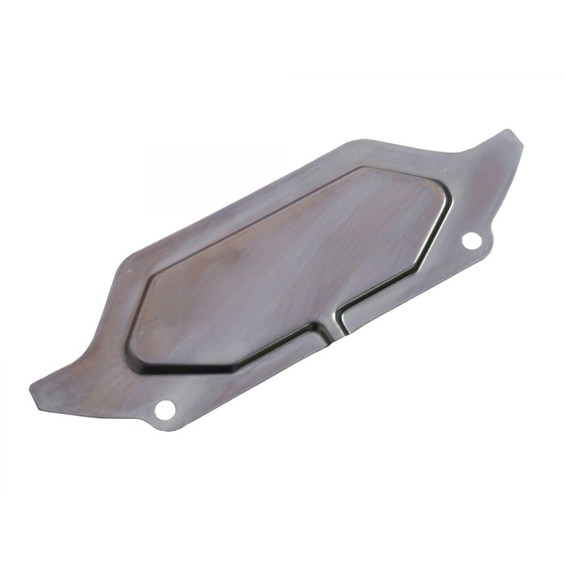 FORD MUSTANG 1964-1973 PLAQUE D INSPECTION BOITE DE VITESSE AUTOMATIQUE C4 Transmission Inspection Plate ( Zinc ) SCOTT DRAKE C5