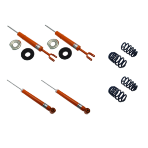AUDI A4 B6 B7 8E SEDAN AVANT QUATTRO depuis novembre 2000-2007 AMORTISSEUR RABAISSEMENT 45 MM CAR SPRING KIT STRT KONI 1120 3681