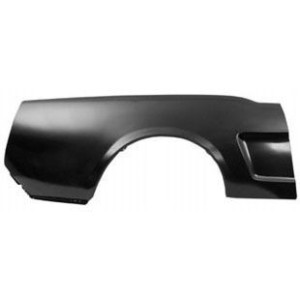 FORD MUSTANG 1964-1966 COUPE CABRIOLET FASTBACK FEUILLE PARTIEL D AILE ARRIERE COTE DROIT PASSAGER Quarter panel skin Right hand