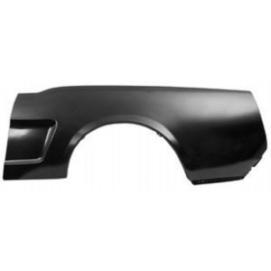 FORD MUSTANG 1964-1966 COUPE CABRIOLET FASTBACK FEUILLE PARTIEL D AILE ARRIERE COTE GAUCHE CONDUCTEUR Quarter panel skin Left ha