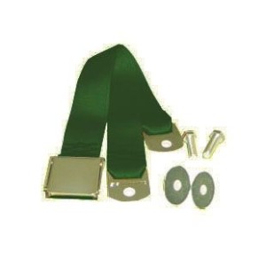 FORD MUSTANG 1964-1973 CEINTURE DE SECURITE VERT CLAIR VENDU A L UNITE Aftermarket seat belt light green RETROBELT SWA-GRN SB-GN