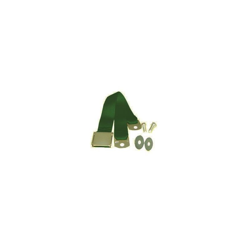 FORD MUSTANG 1964-1973 CEINTURE DE SECURITE VERT CLAIR VENDU A L UNITE Aftermarket seat belt light green RETROBELT SWA-GRN SB-GN