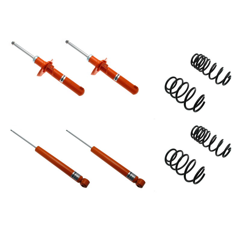 VOLKSWAGEN GOLF 6 PLUS EXCL. CROSS GOLF 2009-2013 AMORTISSEUR RABAISSEMENT 35 MM CAR SPRING KIT STRT KONI 1120 0085 1120-0085