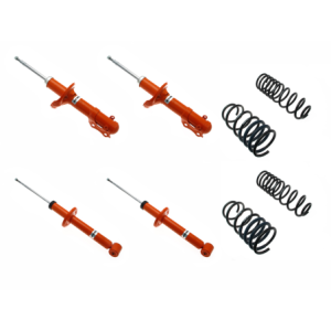 VOLKSWAGEN POLO 3 6N2 depuis octobre 1999-2001 jusqu'à octobre 2001 AMORTISSEUR RABAISSEMENT 35 MM CAR SPRING KIT STRT KONI 1120