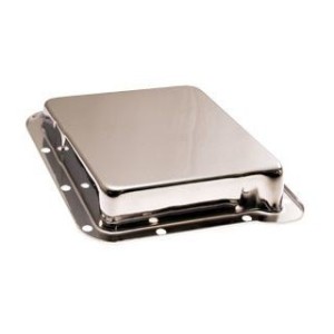 FORD MUSTANG 1964-1973 CARTER DE BOITE AUTOMATIQUE C4 Transmission pan chrome 200 SCOTT DRAKE C5ZZ-7A194-C