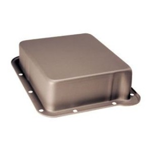 FORD MUSTANG 1964-1973 CARTER DE BOITE AUTOMATIQUE C4 Transmission pan 1 inch deeper natural gray SCOTT DRAKE C5ZZ-7A194-SD