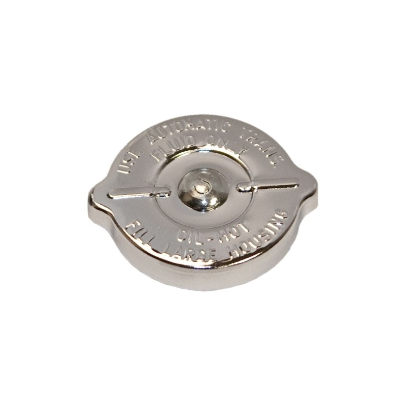 FORD MUSTANG 1965-1966 BOUCHON DE LIQUIDE DE DIRECTION ASSISTEE SANS JAUGE CHROME Eaton power steering pump cap without stick Ch