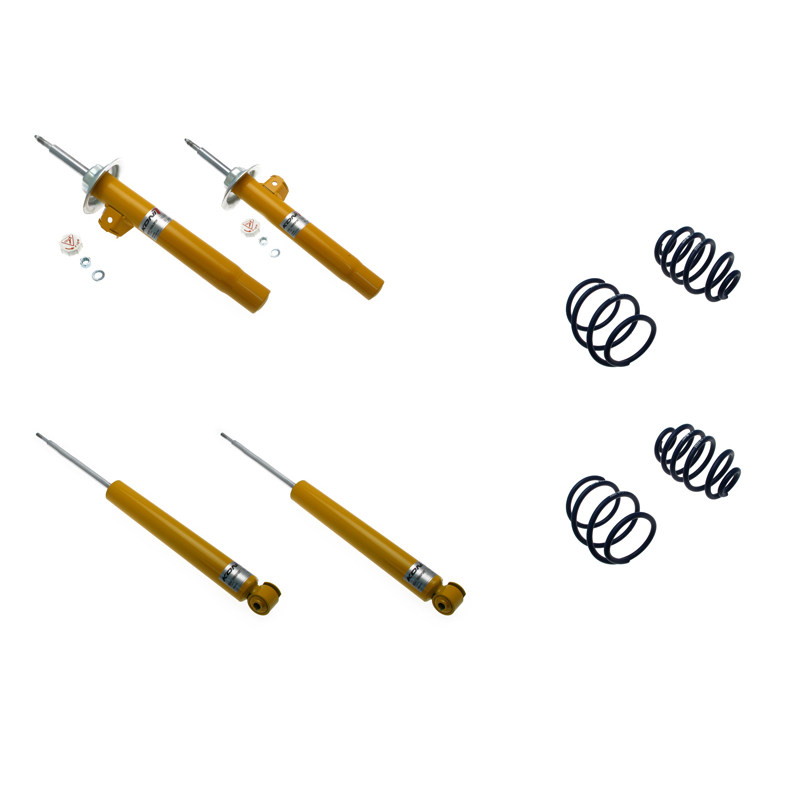 BMW Z SERIES Z4 ROADSTER E85 2.0 I 2.5 SI 3.0 SI 2003-2008 jusqu'à décembre 2008 AMORTISSEUR RABAISSEMENT 35 MM CAR SPRING KIT S