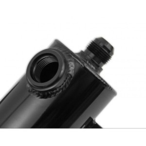 RESERVOIR ALUMINIUM NOIR RECUPERATEUR D HUILE VAPEUR CACHE CULBUTEURS catch can EARL'S CT100ERL