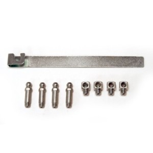 FORD MUSTANG 1964-1973 LOT DE 4 GRAISSEURS A 90 DEGRES POUR BRAS DE SUSPENSION SUPÉRIEUR upper control arm grease fitting kit SC