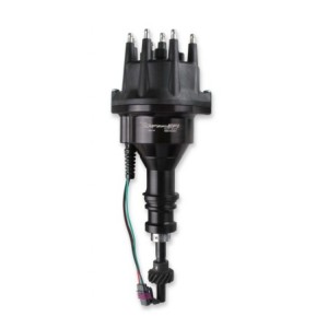 FORD V8 260 289 302 Holley EFI ALLUMEUR DISTRIBUTEUR ALLUMAGE ALUMINIUM PEINT NOIR POUR SYSTEME SNIPER HYPERSPARK distributor Ho