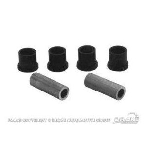 FORD MUSTANG 1964-1966 PAIRE SILENT BLOC POLYURETHANE BRAS DE SUSPENSION INFERIEUR Lower control arm poly bushing SCOTT DRAKE 4