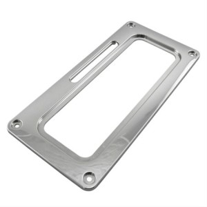 COUVERCLE DE LEVIER DE VITESSE B&M MEGASHIFTER CHROME B&M Automatic Transmission Shifter Cover Top Plates 80820