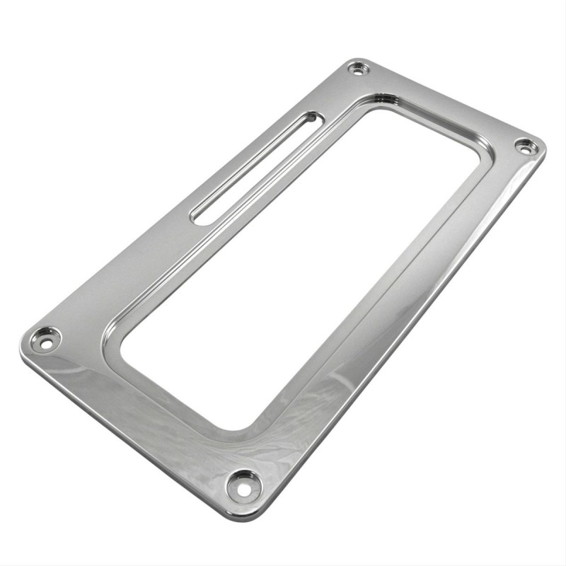 COUVERCLE DE LEVIER DE VITESSE B&M MEGASHIFTER CHROME B&M Automatic Transmission Shifter Cover Top Plates 80820