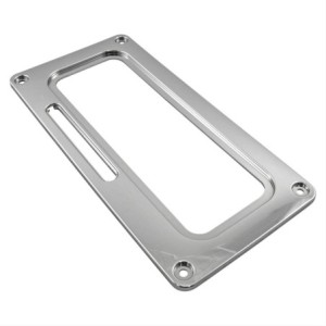 COUVERCLE DE LEVIER DE VITESSE B&M MEGASHIFTER CHROME B&M Automatic Transmission Shifter Cover Top Plates 80820