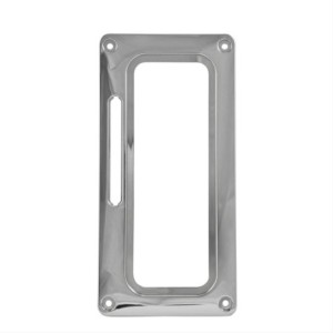 COUVERCLE DE LEVIER DE VITESSE B&M MEGASHIFTER CHROME B&M Automatic Transmission Shifter Cover Top Plates 80820