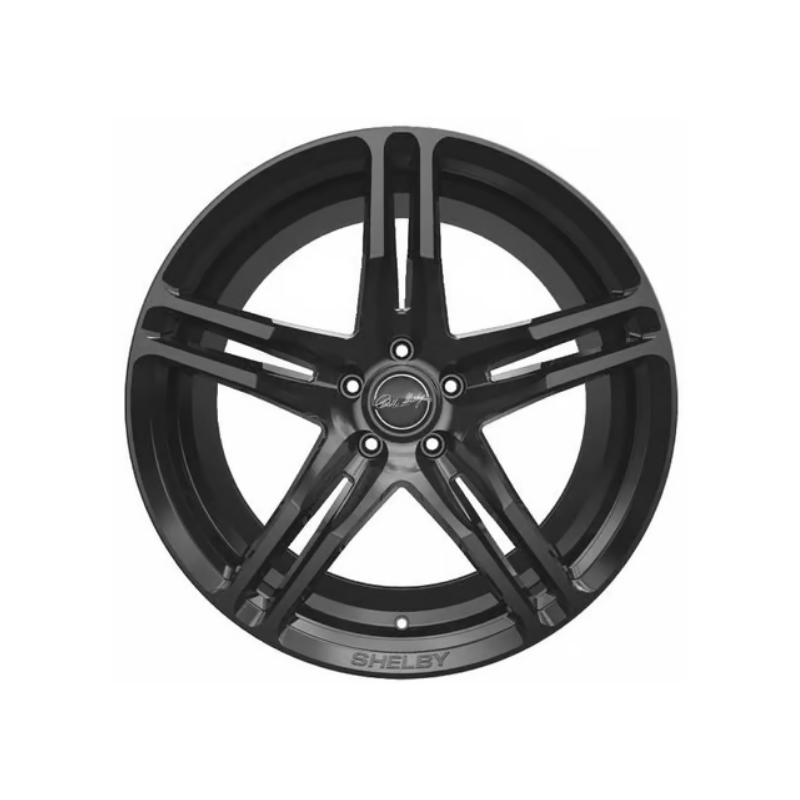 JANTE NOIR BRILLANT 20 POUCES Cs14 20x11 Black gloss CARROLL SHELBY WHEEL CO CS14-215455-B