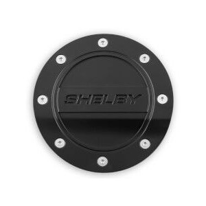 FORD MUSTANG 2015-2023 Shelby All Black Fuel Door DRAKE MUSCLE CARS FS3Z-6640526-SA
