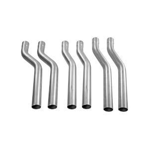 2.5 S-bend 6pack-combo Offset FLOWMASTER 15926