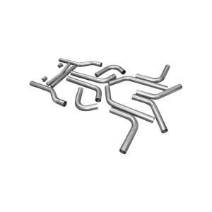 U-fit Dual Kit 3.00 In. Almnzd FLOWMASTER 15937