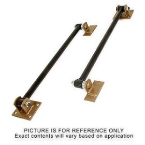 FORD MUSTANG 1964-1966 BARRES DE TRACTION PERFORMANCE Under ride traction bars set SCOTT DRAKE TM-1068-P