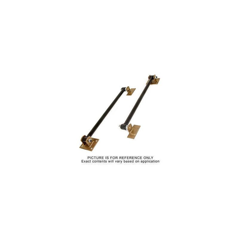 FORD MUSTANG 1964-1966 BARRES DE TRACTION PERFORMANCE Under ride traction bars set SCOTT DRAKE TM-1068-P