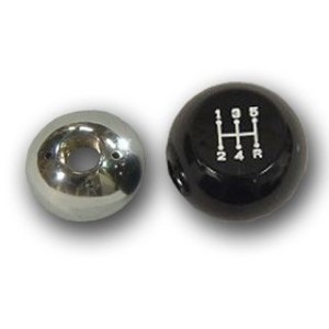 FORD MUSTANG 1965-1966 POMO POMMEAU BOULE DE LEVIER 5 VITESSES T5 LOOK CLASSIC 5 speed shift knob with 5 speed pattern SCOTT DRA