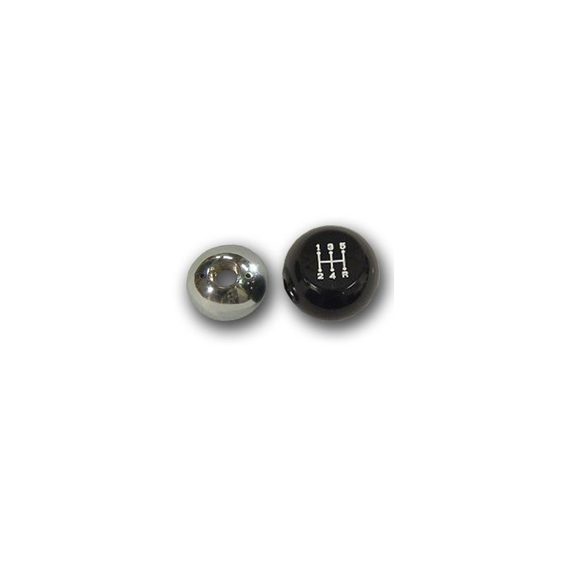 FORD MUSTANG 1965-1966 POMO POMMEAU BOULE DE LEVIER 5 VITESSES T5 LOOK CLASSIC 5 speed shift knob with 5 speed pattern SCOTT DRA